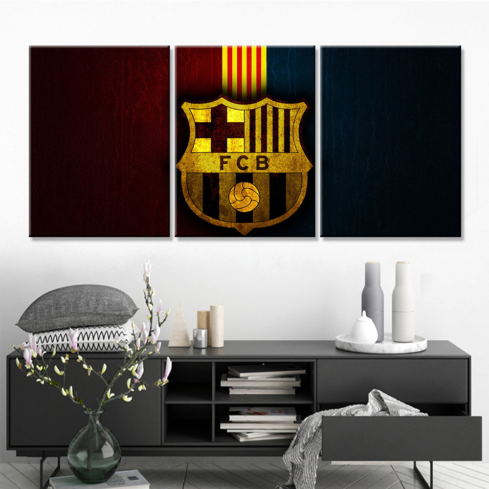 Soccer Canvas Wall Art - FB5020 - FC Barcelona - FCB