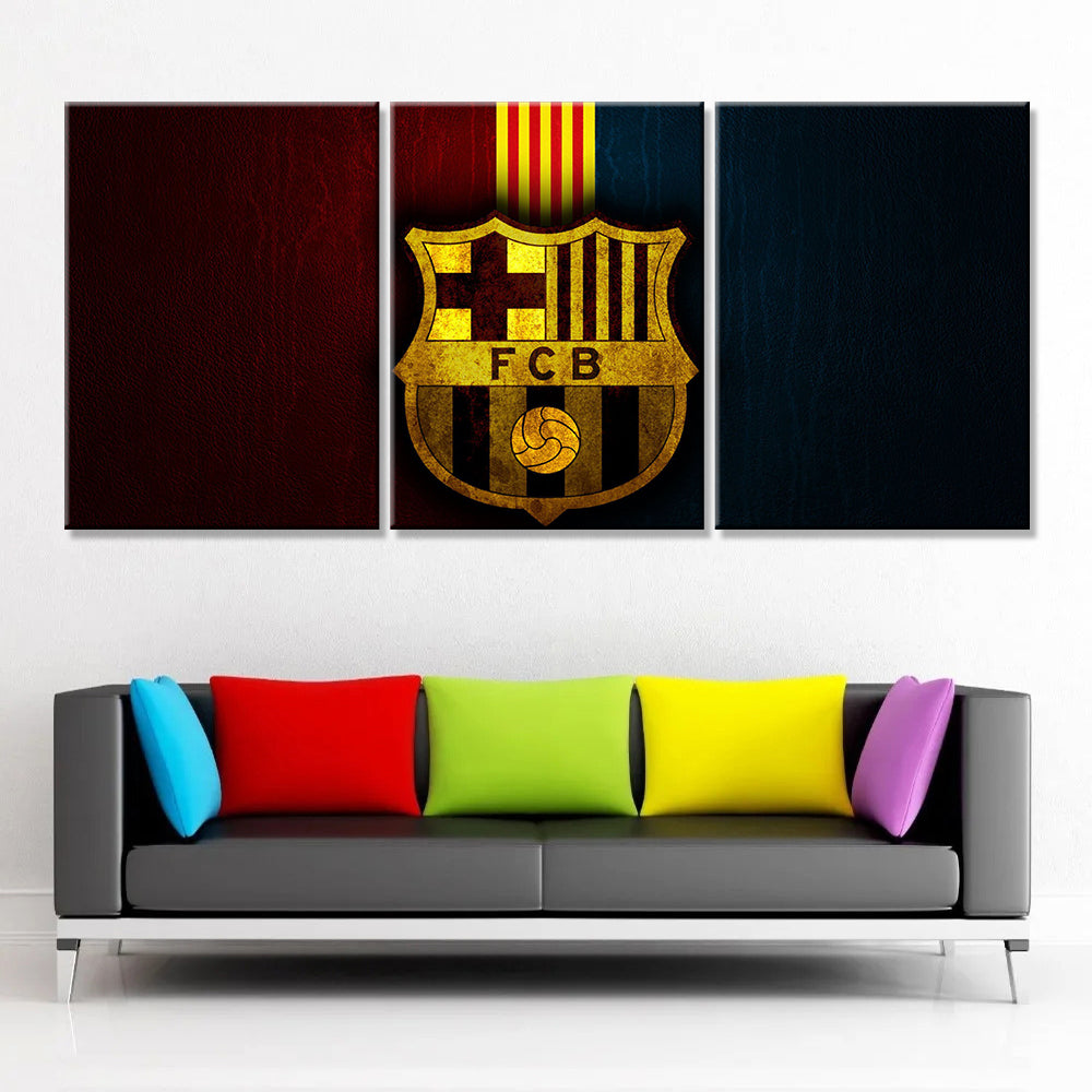 Soccer Canvas Wall Art - FB5020 - FC Barcelona - FCB