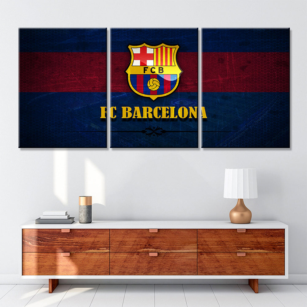 Soccer Canvas Wall Art - FB5022 - FC Barcelona - FCB