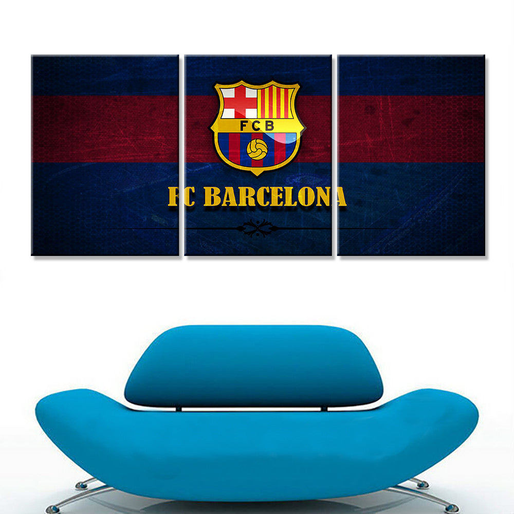 Soccer Canvas Wall Art - FB5022 - FC Barcelona - FCB