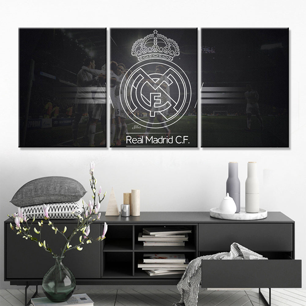 Soccer Canvas Wall Art - FB5023 - Real Madrid C.F