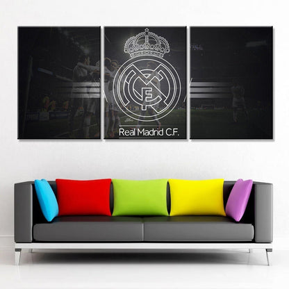 Soccer Canvas Wall Art - FB5023 - Real Madrid C.F