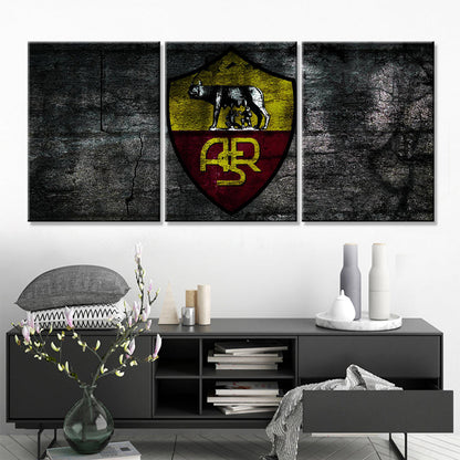 Soccer Canvas Wall Art - FB5026 - Serie A - AS Roma - ASM