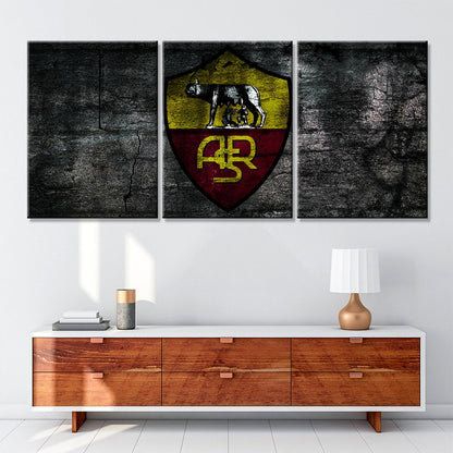 Soccer Canvas Wall Art - FB5026 - Serie A - AS Roma - ASM
