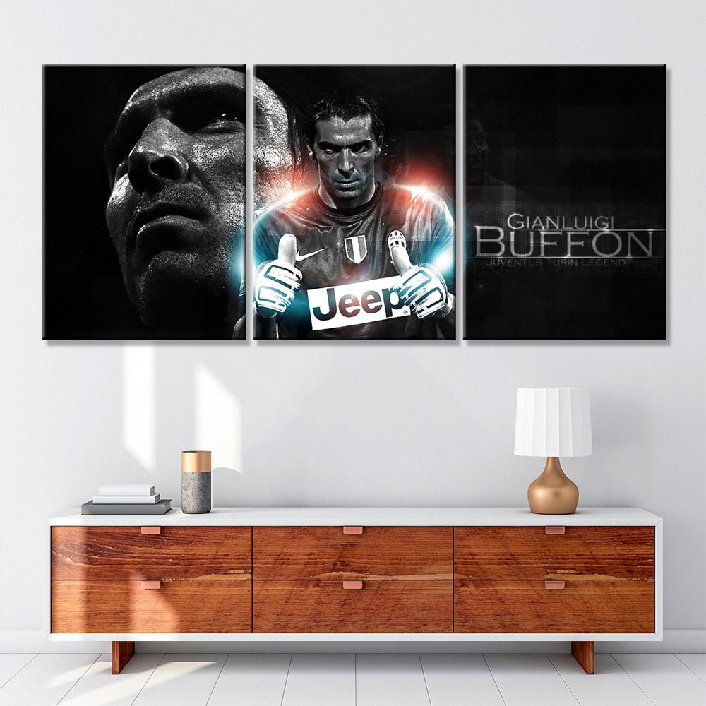 Soccer Canvas Wall Art - FB5028 - Serie A - Juventus