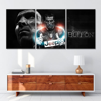 Soccer Canvas Wall Art - FB5028 - Serie A - Juventus