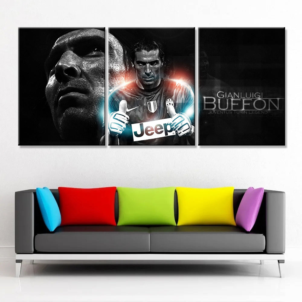 Soccer Canvas Wall Art - FB5028 - Serie A - Juventus