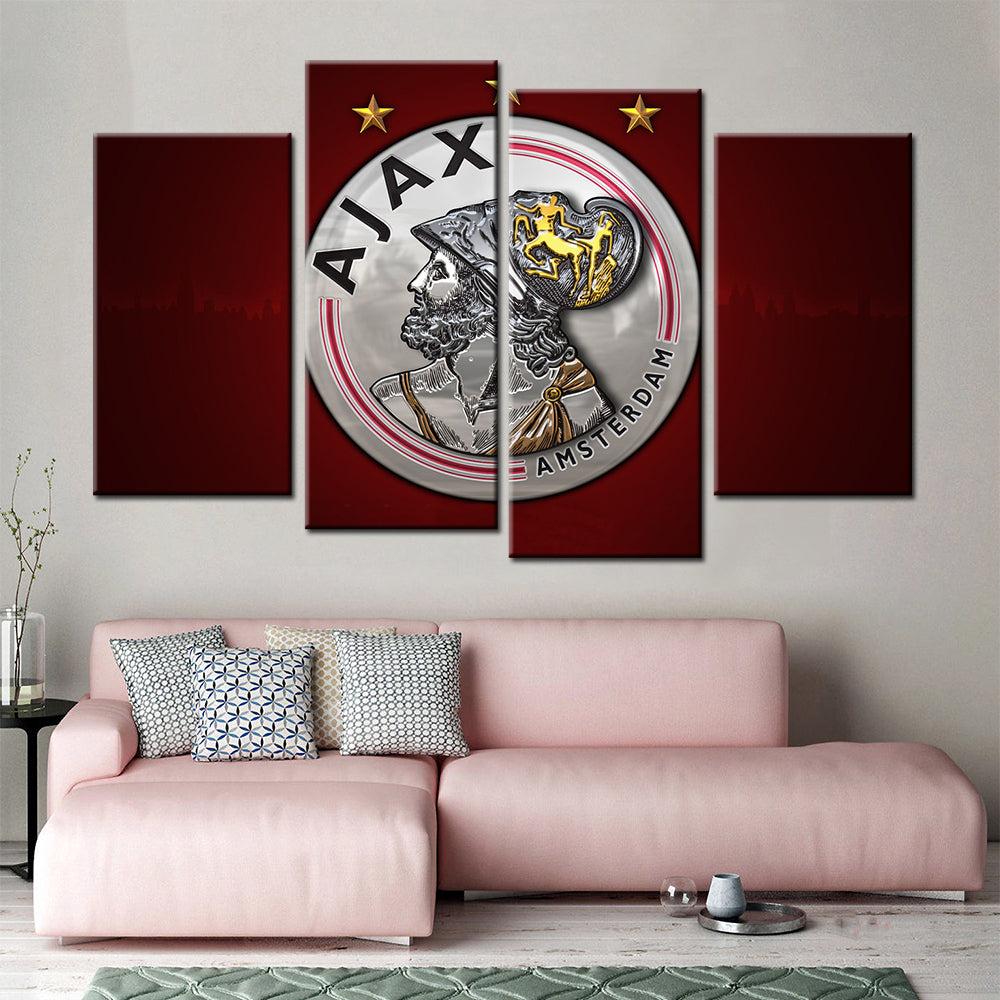 Soccer Canvas Wall Art - FB5018 - AFC - Amsterdamsche Football Club Ajax