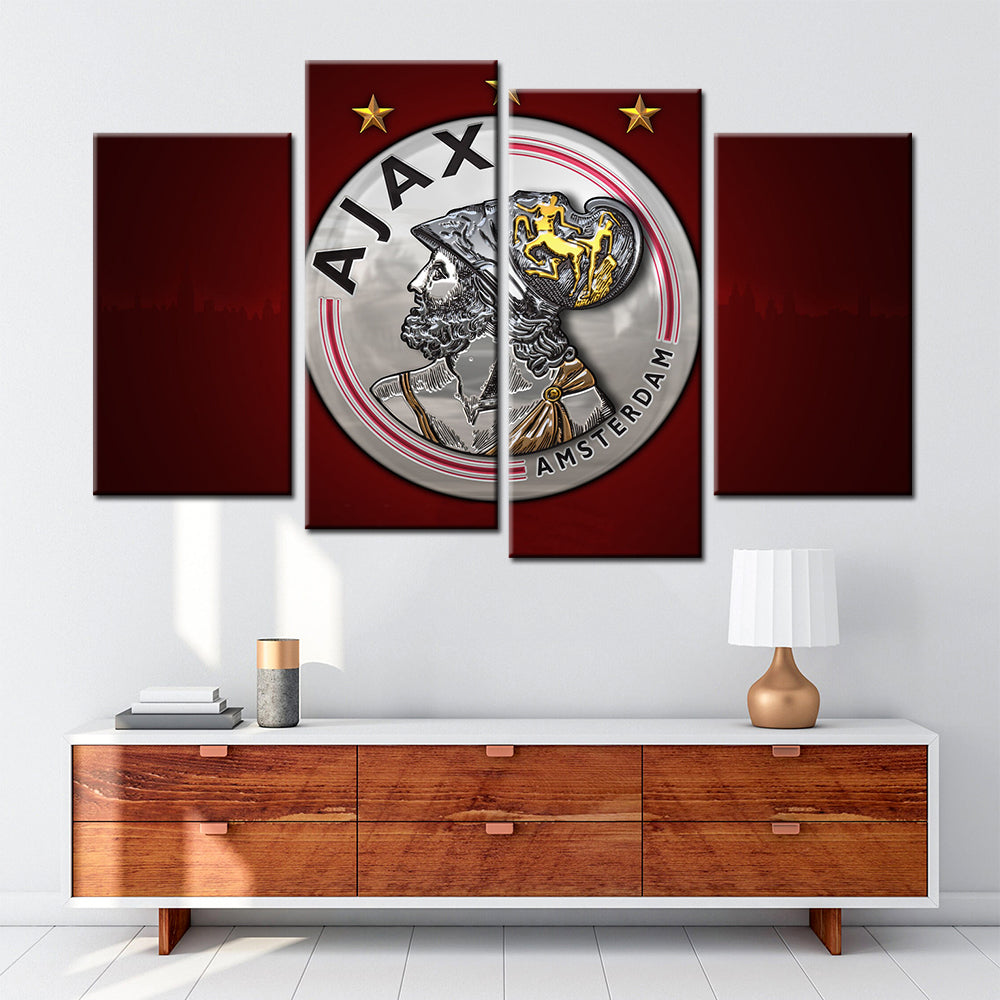 Soccer Canvas Wall Art - FB5018 - AFC - Amsterdamsche Football Club Ajax
