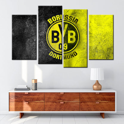 Soccer Canvas Wall Art - FB5019 - Borussia Dortmund - BVB