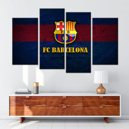 Soccer Canvas Wall Art - FB5022 - FC Barcelona - FCB