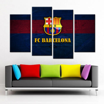 Soccer Canvas Wall Art - FB5022 - FC Barcelona - FCB