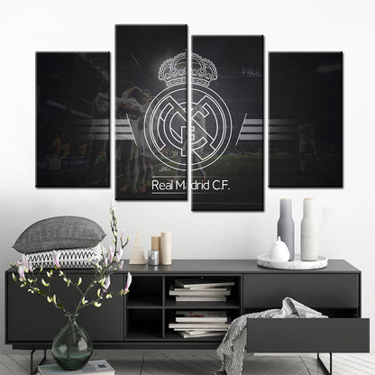 Football Wall Art - FB5023 - Real Madrid C.F - Football Poster - Football Canvas