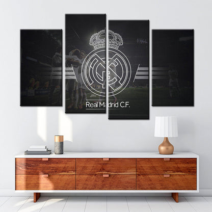 Soccer Canvas Wall Art - FB5023 - Real Madrid C.F