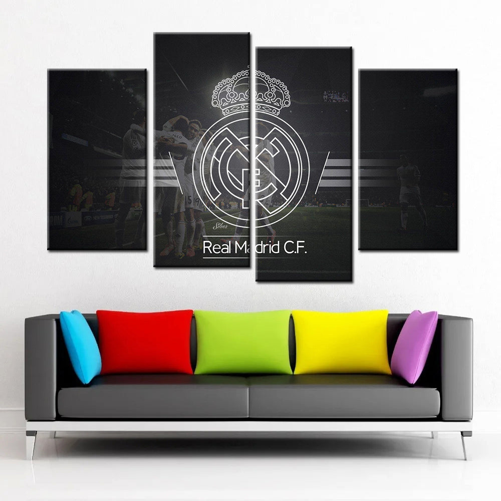 Soccer Canvas Wall Art - FB5023 - Real Madrid C.F