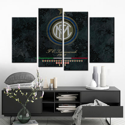 Football Wall Art - FB5027 - Serie A - Inter Milan - Football Poster - Football Canvas