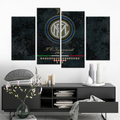 Soccer Canvas Wall Art - FB5027 - Serie A - Inter Milan