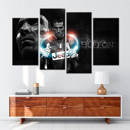 Soccer Canvas Wall Art - FB5028 - Serie A - Juventus