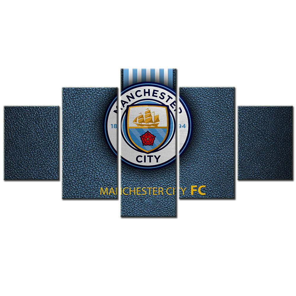 Soccer Canvas Wall Art - FB5012 - Manchester City F.C