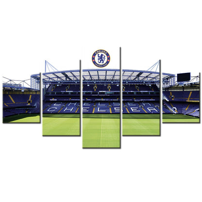 Soccer Canvas Wall Art - FB5017 - Chelsea FC Stadium