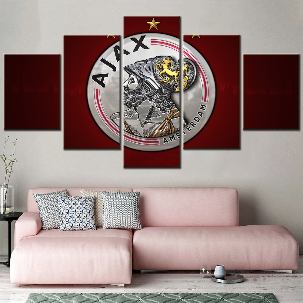 Soccer Canvas Wall Art - FB5018 - AFC - Amsterdamsche Football Club Ajax