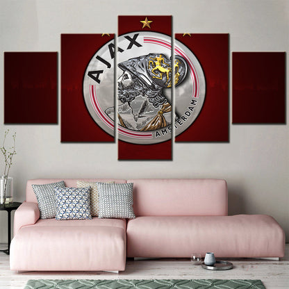 Soccer Canvas Wall Art - FB5018 - AFC - Amsterdamsche Football Club Ajax
