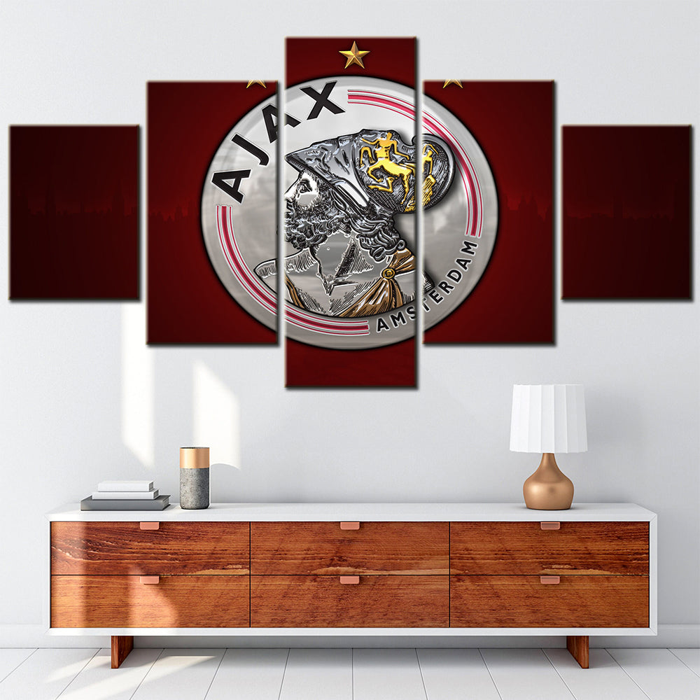 Soccer Canvas Wall Art - FB5018 - AFC - Amsterdamsche Football Club Ajax