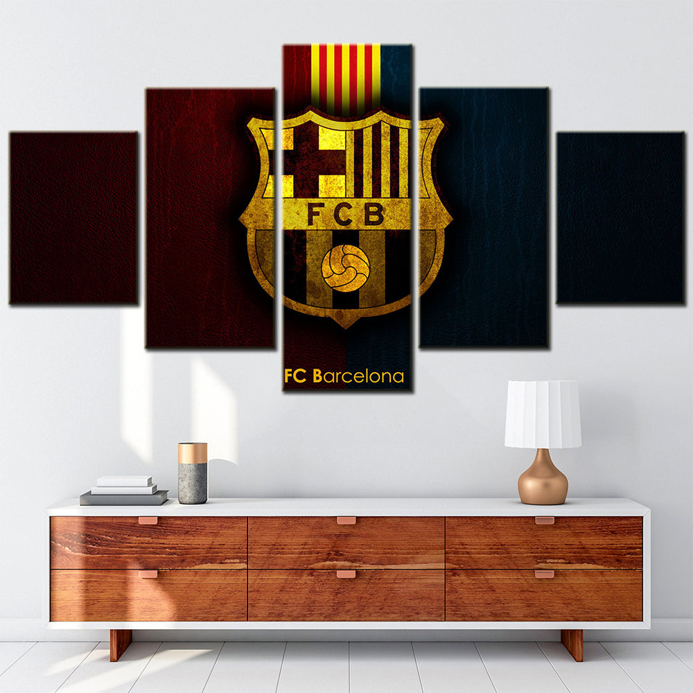 Soccer Canvas Wall Art - FB5020 - FC Barcelona - FCB