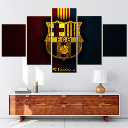 Soccer Canvas Wall Art - FB5020 - FC Barcelona - FCB