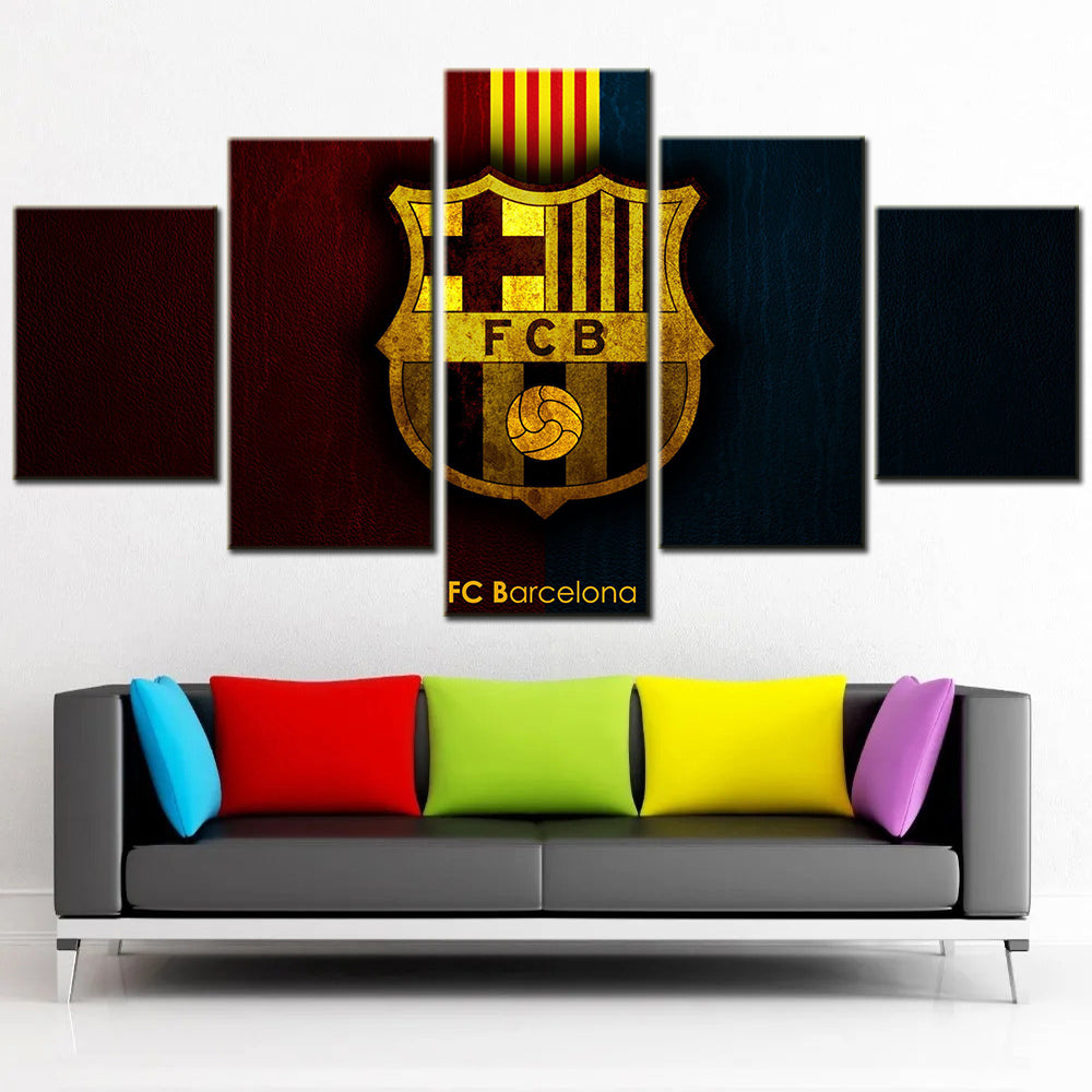 Soccer Canvas Wall Art - FB5020 - FC Barcelona - FCB