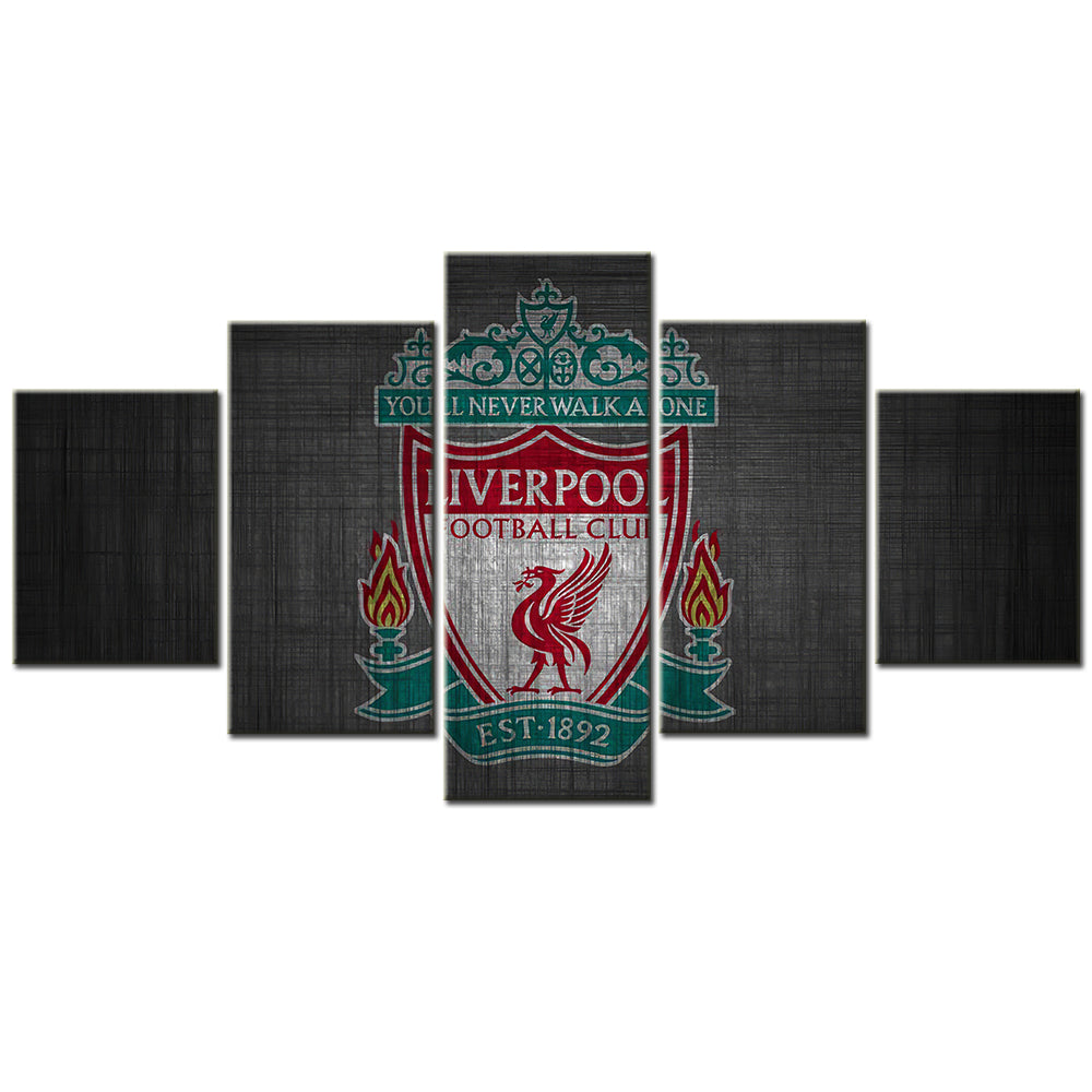 Soccer Canvas Wall Art - FB5015 - You Will Never Walk Alone Liverpool - EST 1892