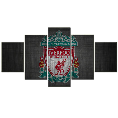 Soccer Canvas Wall Art - FB5015 - You Will Never Walk Alone Liverpool - EST 1892