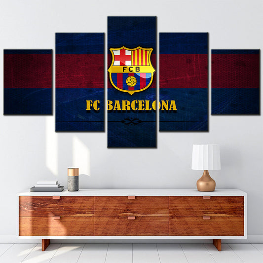 Soccer Canvas Wall Art - FB5022 - FC Barcelona - FCB