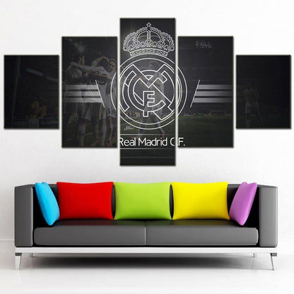 Soccer Canvas Wall Art - FB5023 - Real Madrid C.F