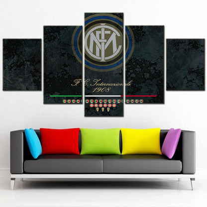 Soccer Canvas Wall Art - FB5027 - Serie A - Inter Milan