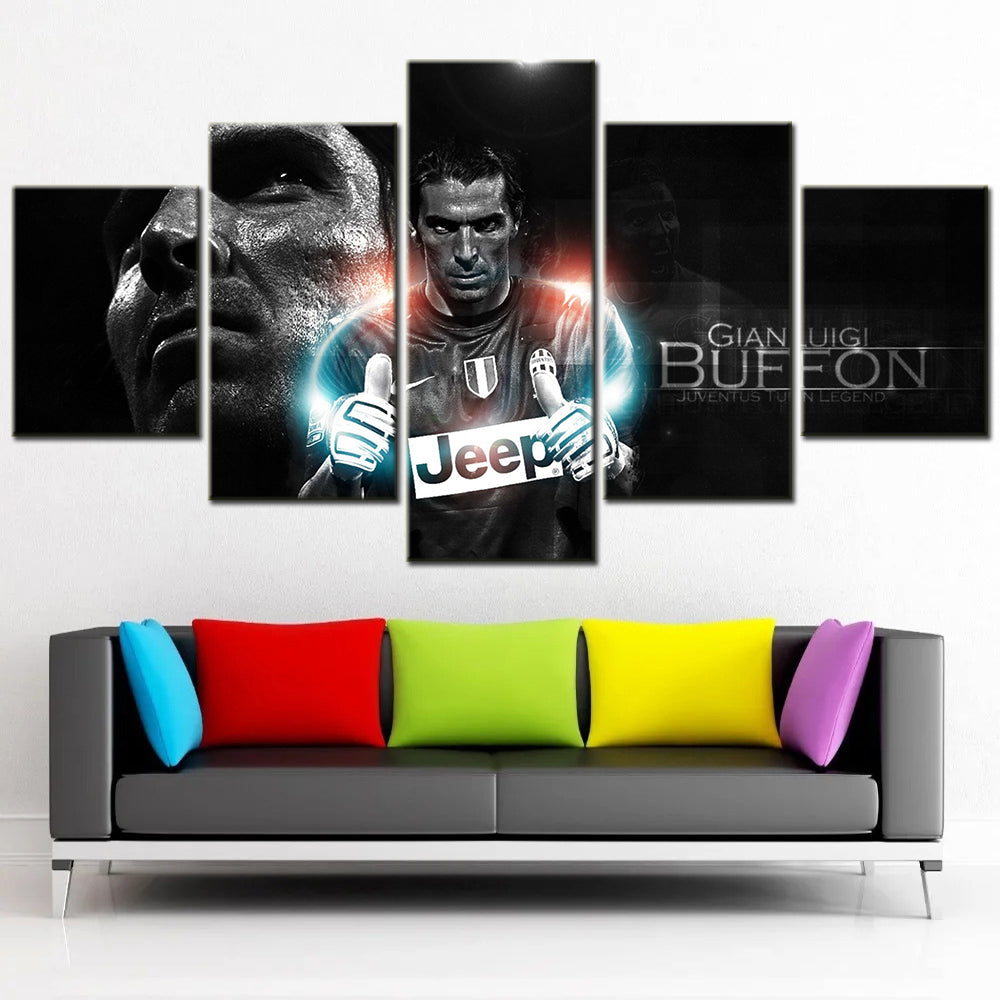 Soccer Canvas Wall Art - FB5028 - Serie A - Juventus