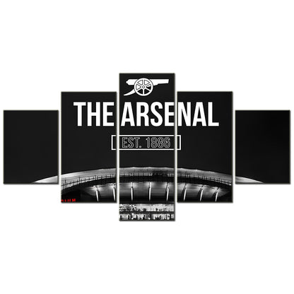 Soccer Canvas Wall Art - FB5002 - The Arsenal FC - EST.1886