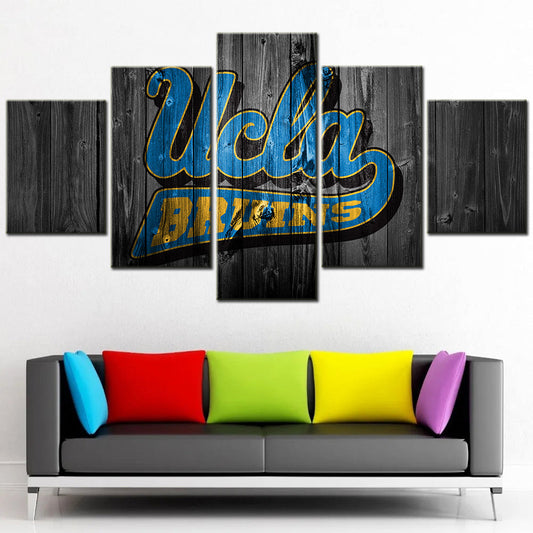 American Football Canvas Wall Art - FT5007 - UCLA Bruins football