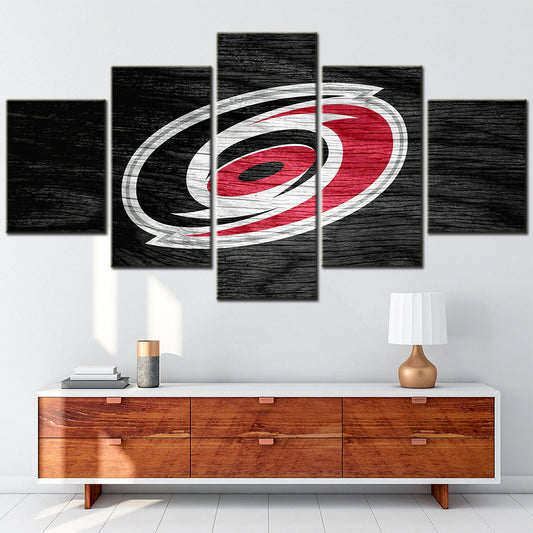 Hockey Canvas Wall Art - HK5002 - Carolina Hurricanes