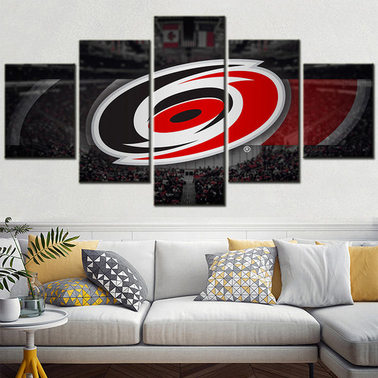 Hockey Canvas Wall Art - HK5003 - Carolina Hurricanes Stadium
