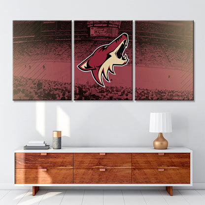 Ice Hockey Team Wall Art - IH5010 - Arizona Coyotes - Ice Hockey Team Poster - Ice Hockey Team Canvas