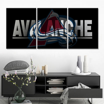Ice Hockey Team Wall Art - IH5013 - Colorado Avalanche - Ice Hockey Team Poster - Ice Hockey Team Canvas