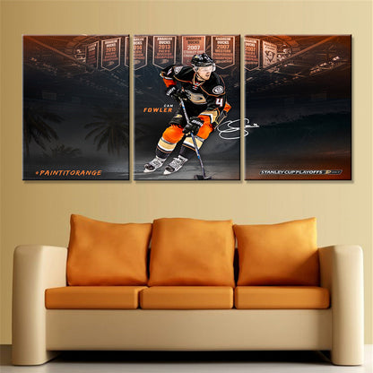 Hockey Canvas Wall Art - IH5016 - Anaheim Ducks - Cam Fowler