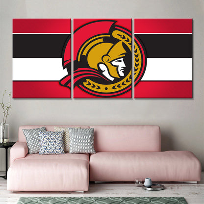 Hockey Canvas Wall Art - IH5020 - Ottawa Senators