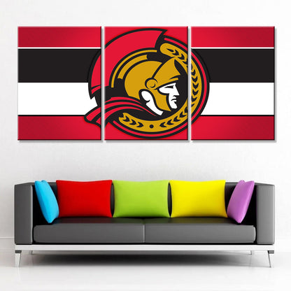Hockey Canvas Wall Art - IH5020 - Ottawa Senators