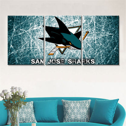 Hockey Canvas Wall Art - IH5022 - San Jose Sharks