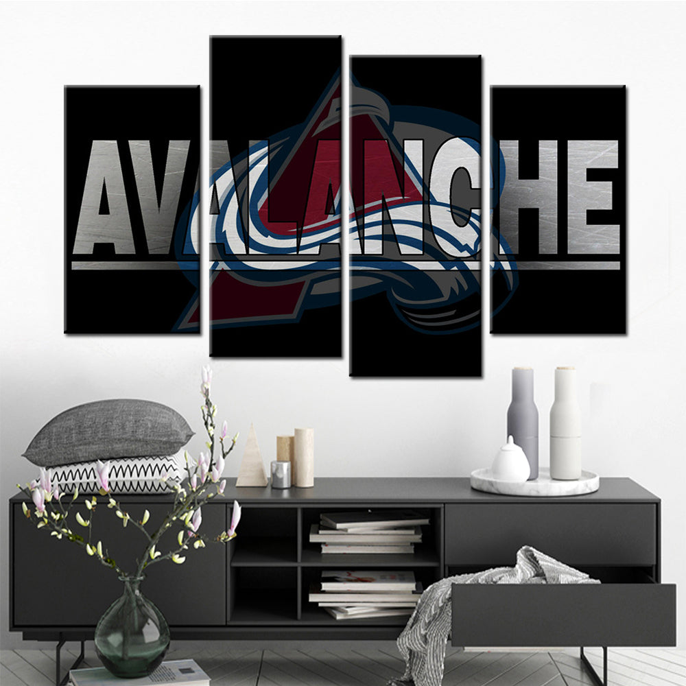Hockey Canvas Wall Art - IH5013 - Colorado Avalanche