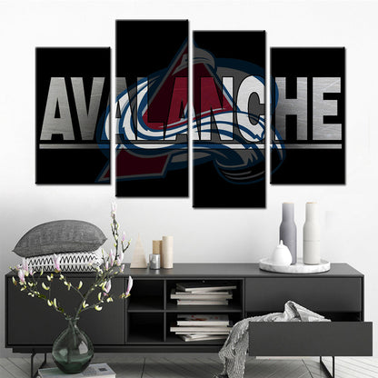 Hockey Canvas Wall Art - IH5013 - Colorado Avalanche