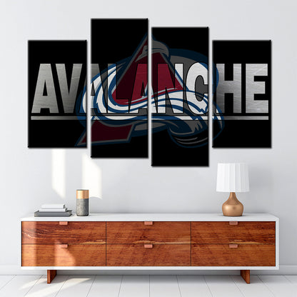 Ice Hockey Team Wall Art - IH5013 - Colorado Avalanche - Ice Hockey Team Poster - Ice Hockey Team Canvas