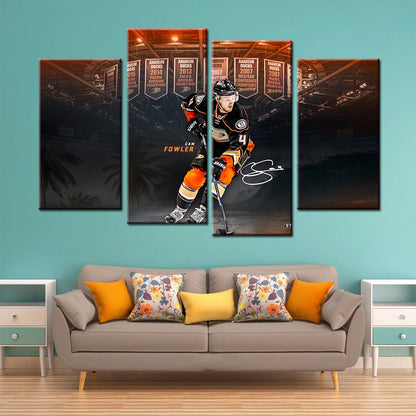 Hockey Canvas Wall Art - IH5016 - Anaheim Ducks - Cam Fowler